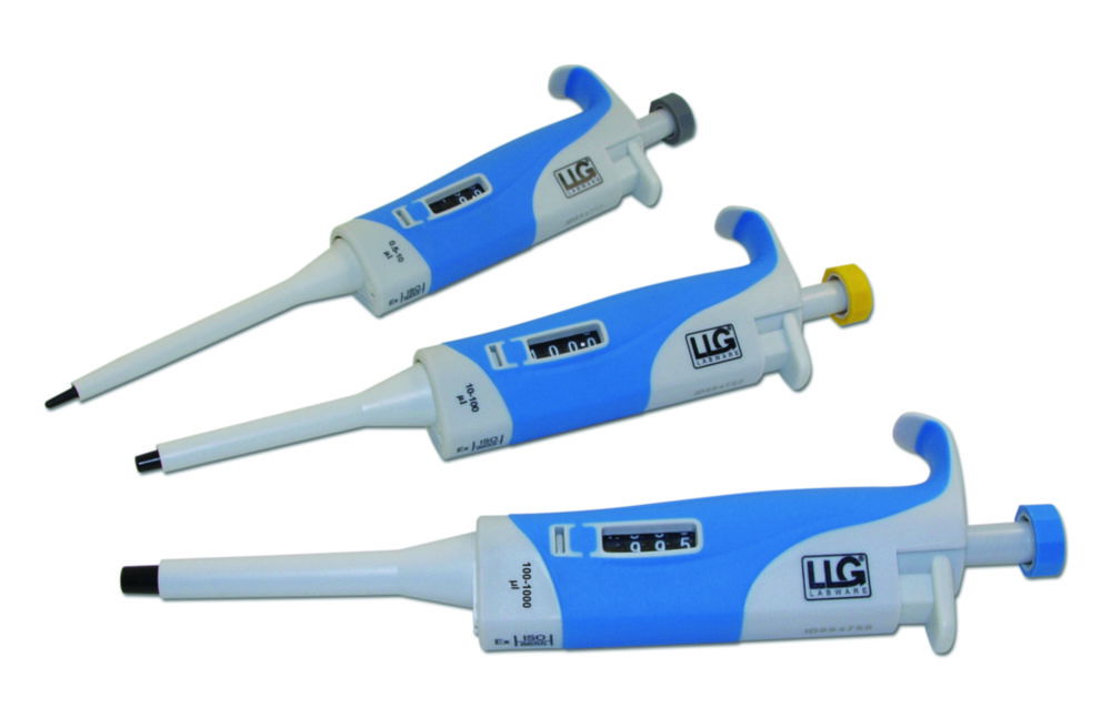 LLG-Digitale Einkanal-Mikroliterpipetten Pakete, variabel LLG-Digitale Einkanal-Mikroliterpipetten Pakete, variabel