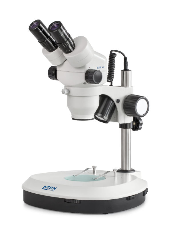 Stereo-Zoom Mikroskop Binokular Greenough: 0,7-4,5x: HSWF10x23: 3W LED