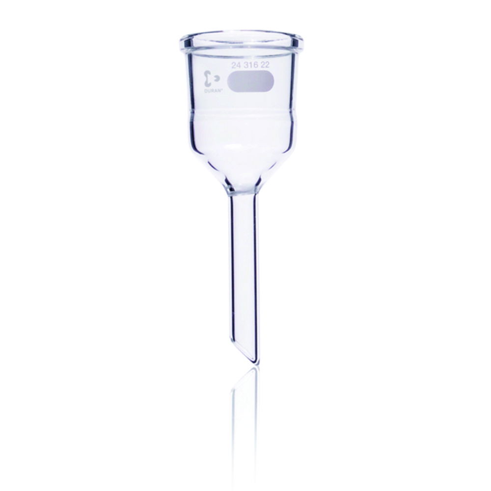 Filtriervorstöße für Filtertiegel, DURAN® Filtriervorstöße für Filtertiegel, DURAN®