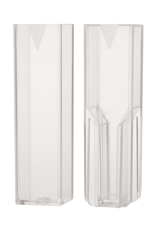 Küvetten PS, Halbmikro, 1,5 - 3,0 ml, 100 Stück Küvetten PS, Halbmikro, 1,5 - 3,0 ml, 100 Stück