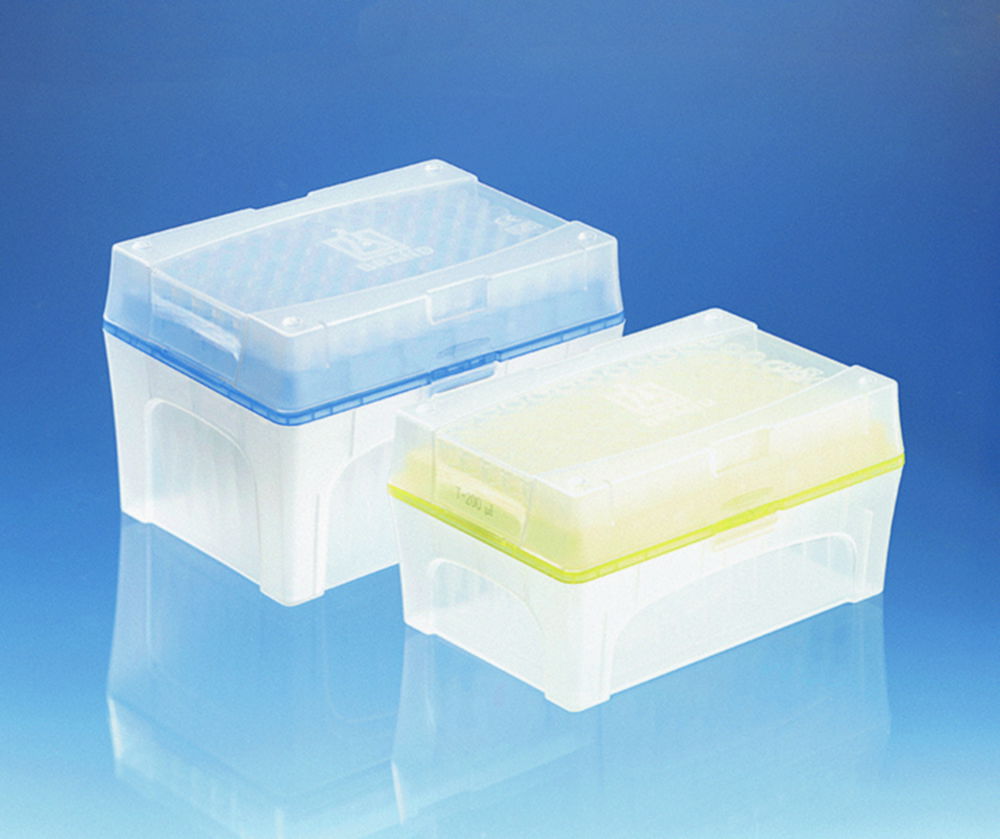 Pipettenspitzen, palettiert in TipBox, steril, BIO-CERT® Pipettenspitzen, palettiert in TipBox, steril, BIO-CERT®