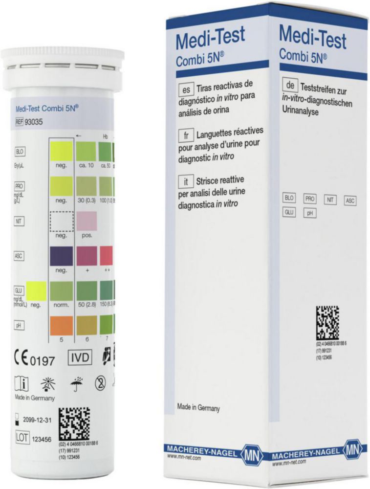 Teststreifen zur Harnanalyse MEDI-TEST Combi