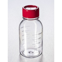 BOTTLE,250ML,.45MM,PS,W/CAP,S,IND,1/1, 12 Stück