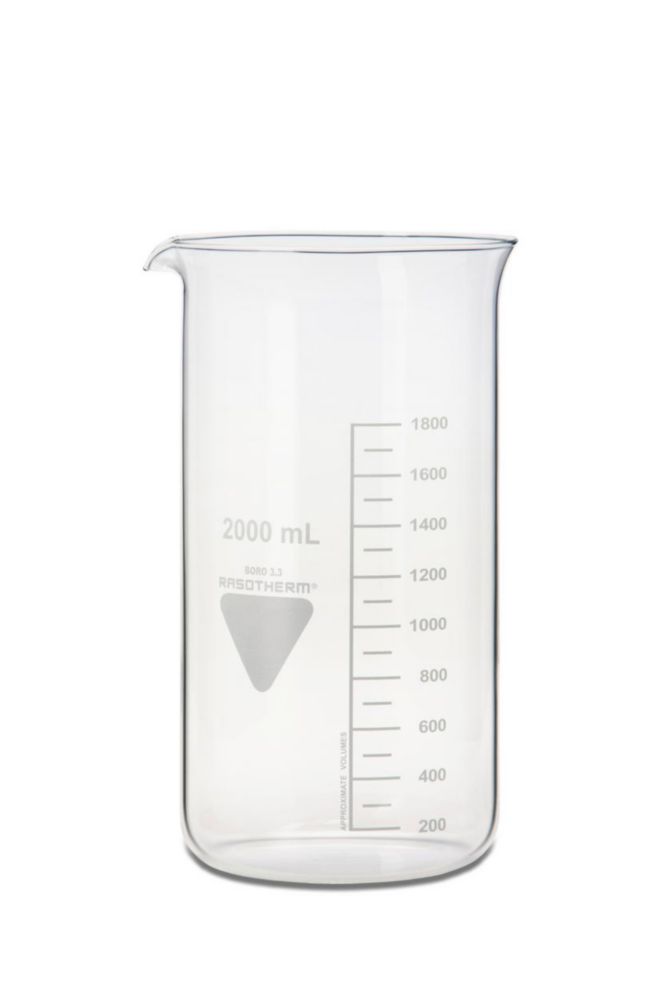 Beakers, Borosilicate glass 3.3, tall form Beakers, Borosilicate glass 3.3, tall form