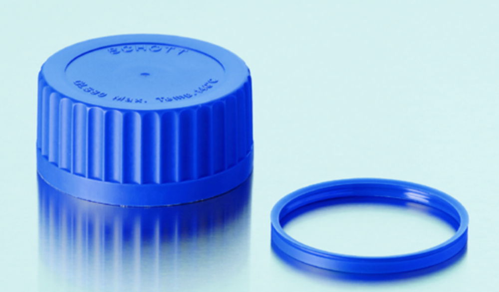 Schraubverschlüsse für Weithalslaborflaschen GLS 80®, PP Schraubverschlüsse für Weithalslaborflaschen GLS 80®, PP