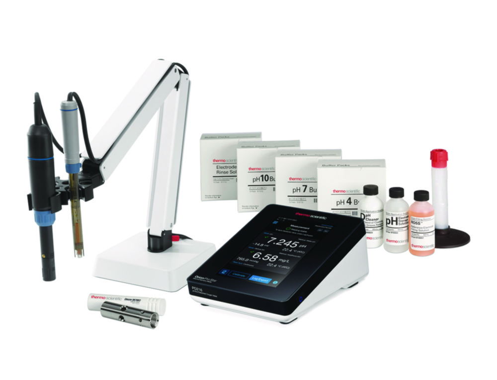 pH/ion and oxygen meter Orion™ Pro Star PD216, standard pH/optical DO kit