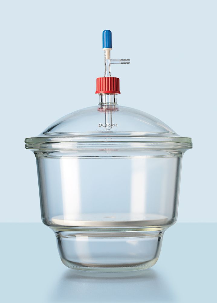 DURAN® Vakuum-Exsikkator MOBILEX, mit Porzellaneinsatz, DN 150