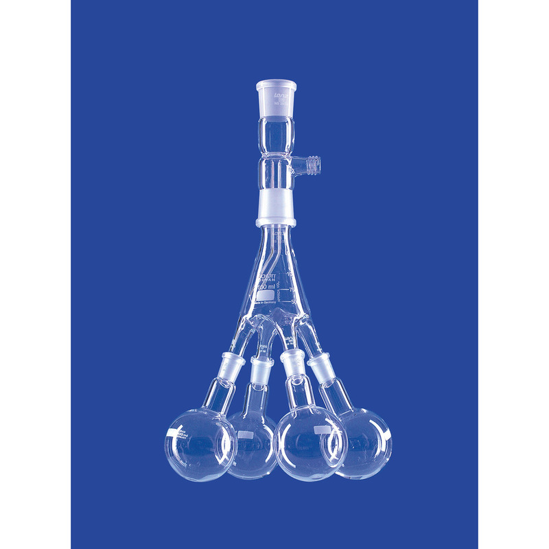 Destilliervorlagen 50 ml nach Bredt, m, 1 Stück Destilliervorlagen 50 ml nach Bredt, m, 1 Stück