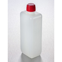 Rechteckflasche, HDPE, 500mL, 20mm, 170 Stück