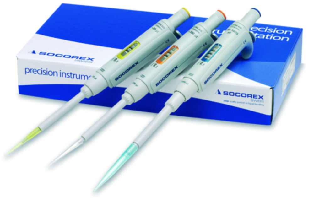 Einkanal-Mikroliterpipetten Acura® manual 825 Triopack™, variabel