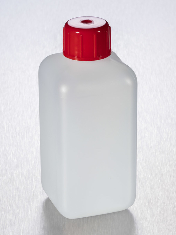 Vierkantflaschen, HDPE, 250mL, 20mm, 194 Stück