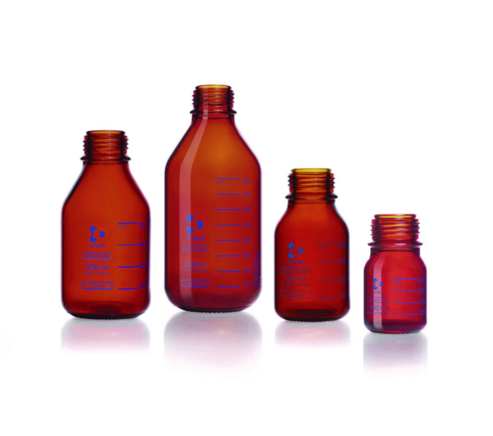 Laborflasche, druckfest, DURAN®, braun Laborflasche, druckfest, DURAN®, braun