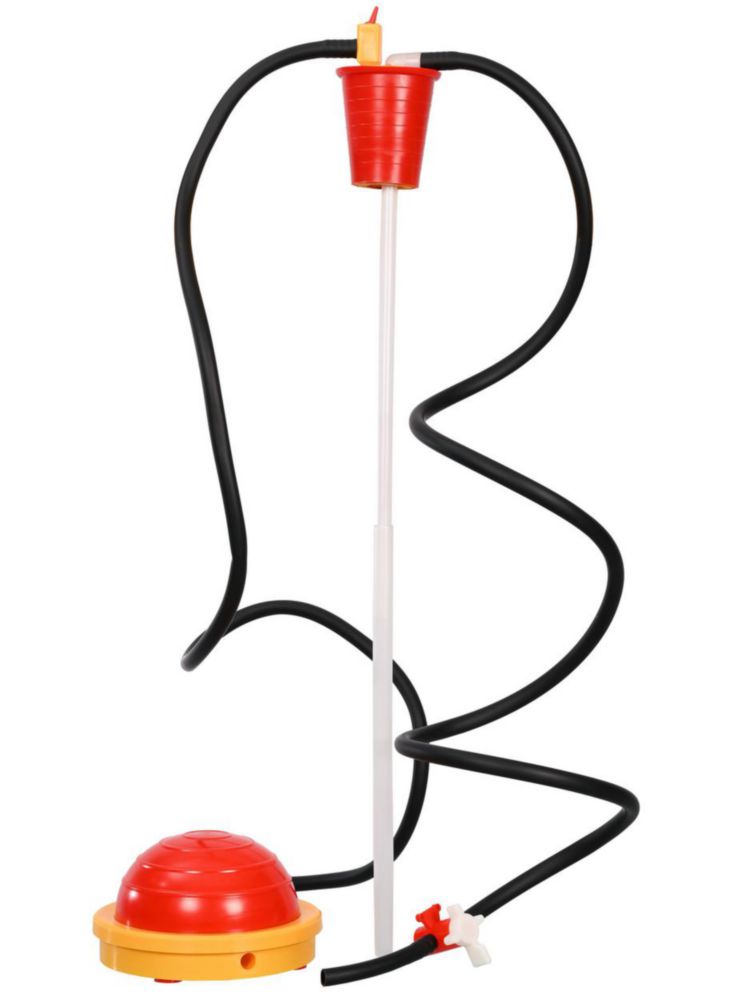 Fußpumpen OTAL®, PP, mit Schlauch und Hahn Fußpumpen OTAL®, PP, mit Schlauch und Hahn