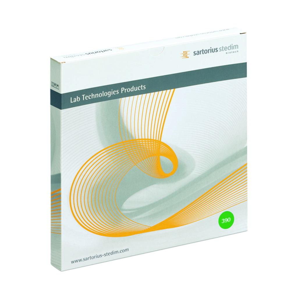 Filtrierpapier Sorte 390, Grünpunkt, quantitativ, Rundfilter Filtrierpapier Sorte 390, Grünpunkt, quantitativ, Rundfilter