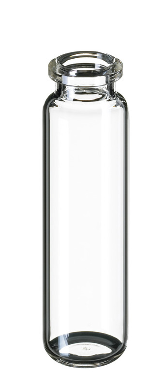 Rollrandflasche ND20, Headspace-Vial, 100 Stück