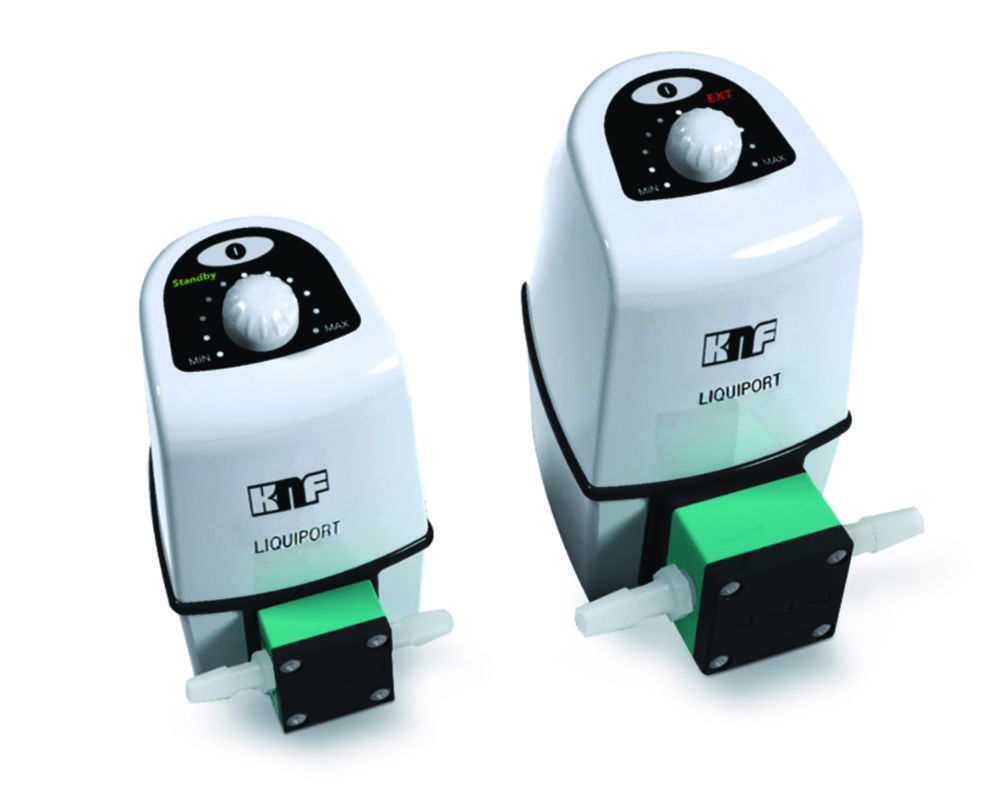 Chemically-resistant Liquid Pumps LIQUIPORT® NF 100, manual control