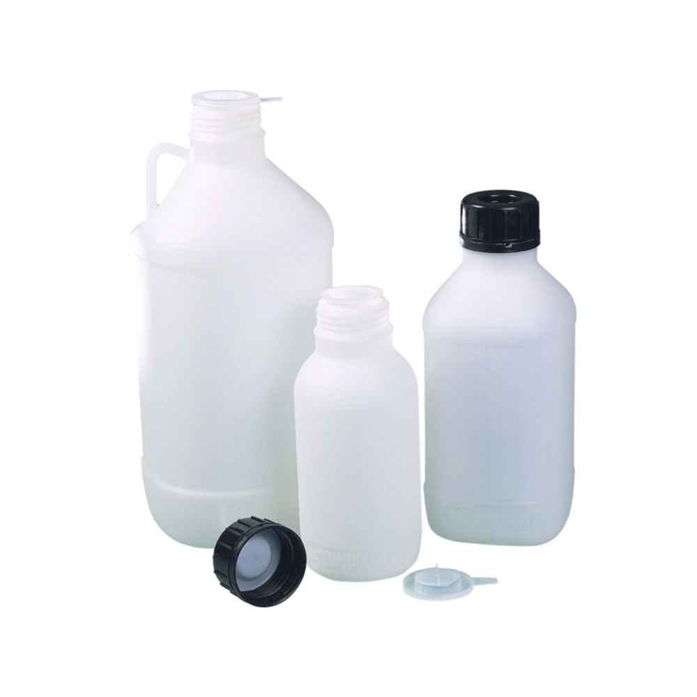 Flaschen mit Schraubverschluss, HDPE, mit UN-Zulassung Flaschen mit Schraubverschluss, HDPE, mit UN-Zulassung