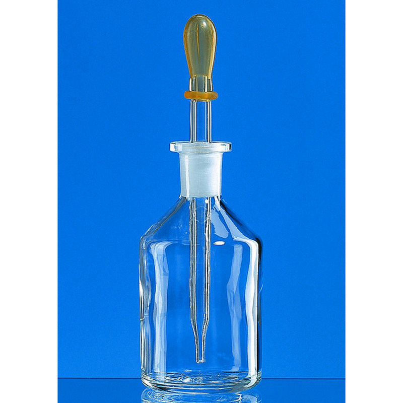 Tropfflasche 50ml, Natron-Kalk-Glas mi, 1 Stück