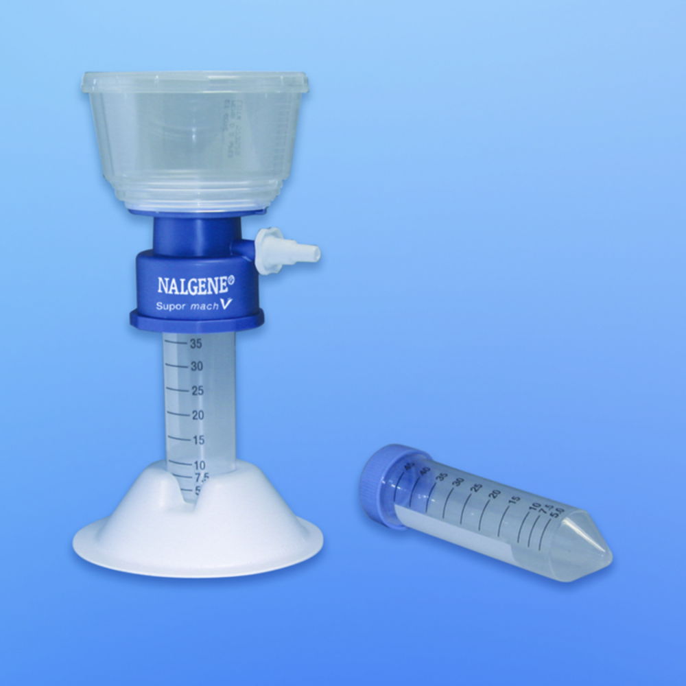 Filter Units Nalgene™ Rapid-Flow™ with 50ml centrifuge tube, PES Membrane, sterile Filter Units Nalgene™ Rapid-Flow™ with 50ml centrifuge tube, PES Membrane, sterile