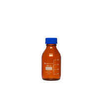 Laborflaschen, 500 ml, Braunglas, 10 Stück