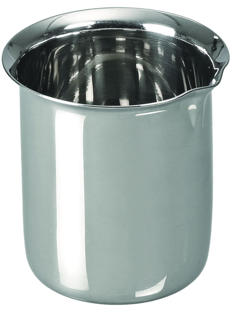 Laboratory beaker, stainless steel Laboratory beaker, stainless steel