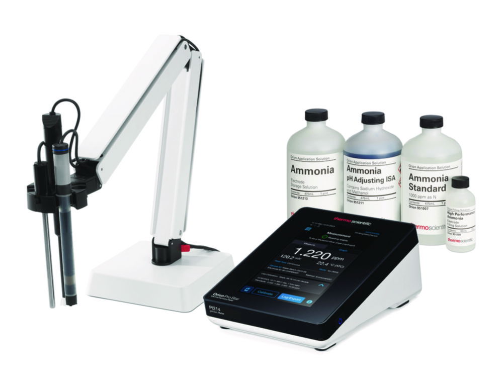 pH/ion meter Orion™ Pro Star PI214, ammonia kit