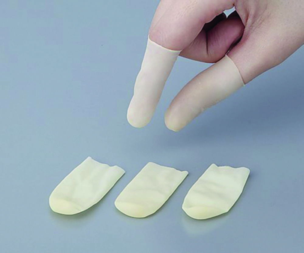 Fingerlinge ASPURE, antistatisch, schwefelfrei, Naturlatex Fingerlinge ASPURE, antistatisch, schwefelfrei, Naturlatex