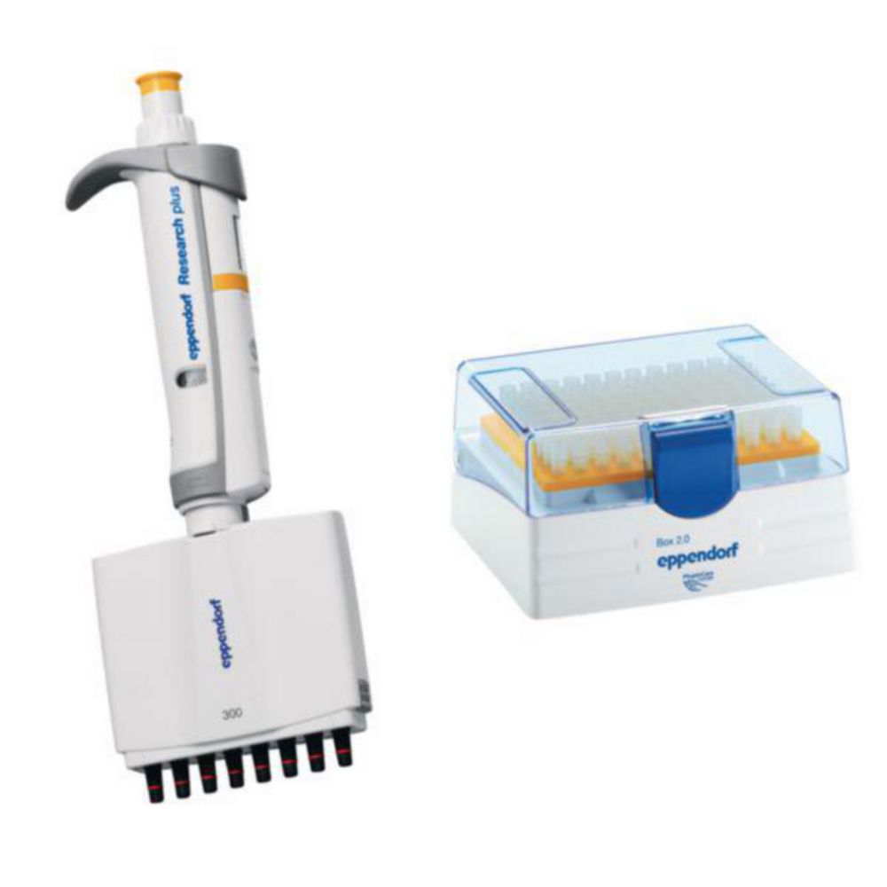 Mehrkanal-Mikroliterpipetten Eppendorf Research® plus (General Lab Product), variabel
