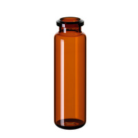 Rollrandflasche ND20, Headspace-Vial, 100 Stück