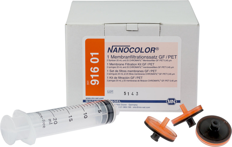 NANOCOLOR Membranfiltrationssatz, 1 Set NANOCOLOR Membranfiltrationssatz, 1 Set