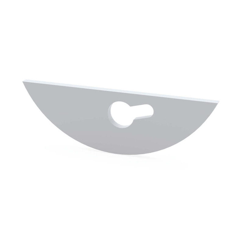 Halbmond-Rührblatt 68x24x3mm Ø 10mm, f, 1 Stück Halbmond-Rührblatt 68x24x3mm Ø 10mm, f, 1 Stück