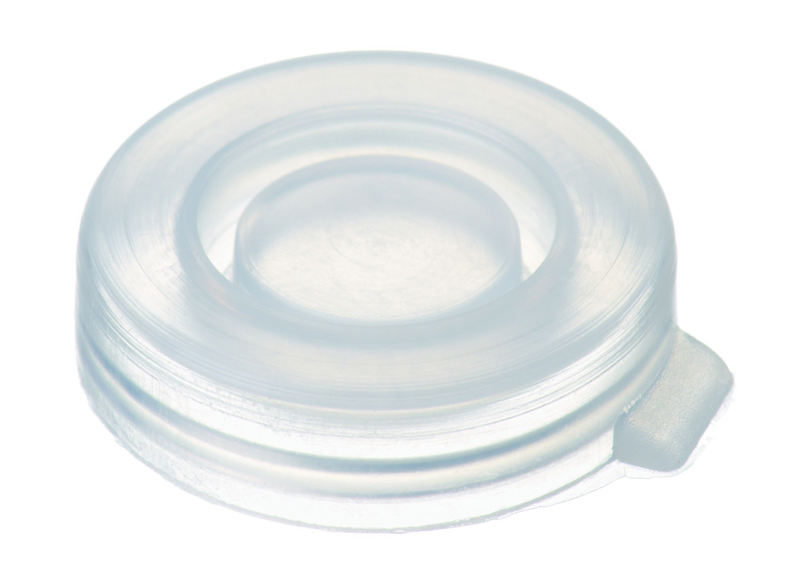 Schnappdeckel, 18 mm, PE, 100 Stück Schnappdeckel, 18 mm, PE, 100 Stück