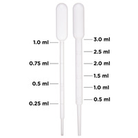 Pasteurpipetten, PE, 3 ml, unsteril, 500 Stück