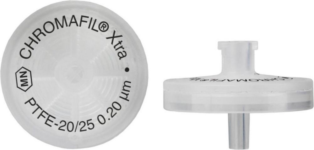 Spritzenvorsatzfilter CHROMAFIL®, Polytetrafluorethylen (PTFE)