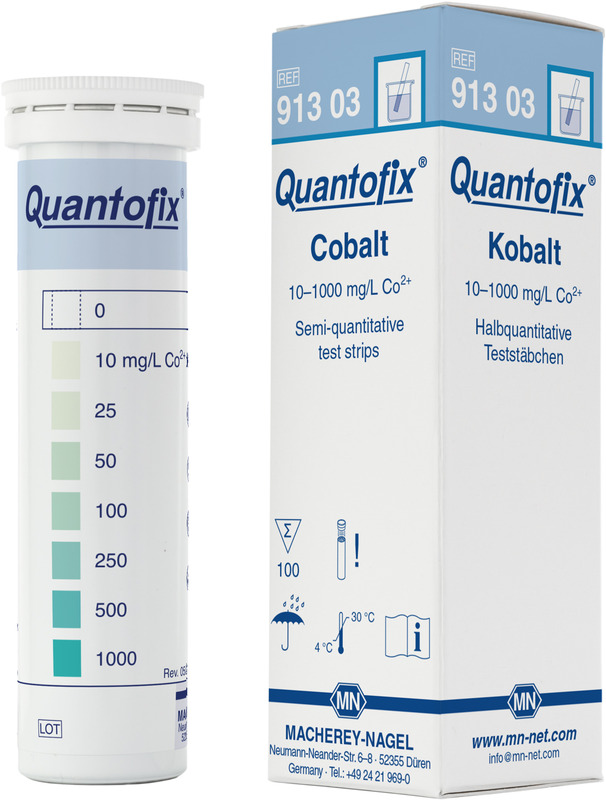 QUANTOFIX Kobalt Teststäbchen 6 x, 1 Pack