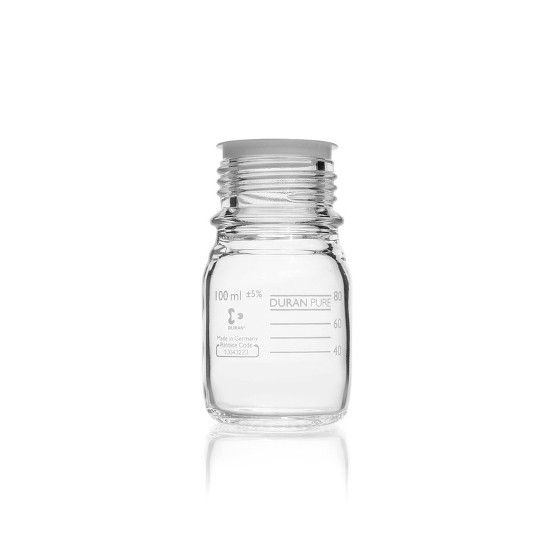 DURAN PURE Flasche 100 ml, klar mit Te, 1 Stück