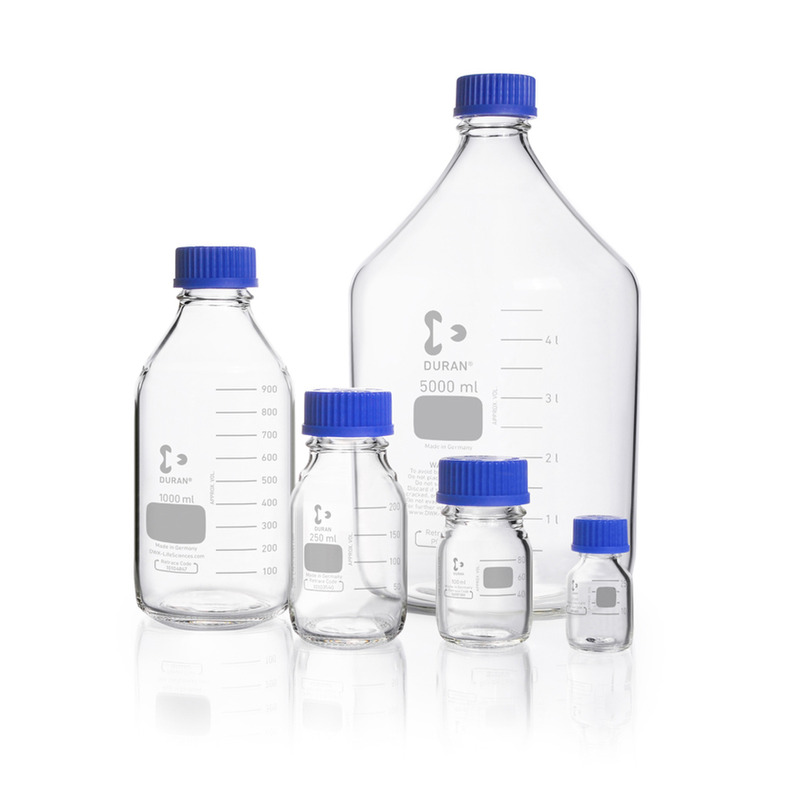 Laborflasche 25000ml, klar, GL 45 mit, 1 Stück Laborflasche 25000ml, klar, GL 45 mit, 1 Stück