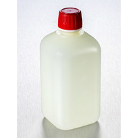 Vierkantflaschen, HDPE, 500mL, 22 mm, 100 Stück