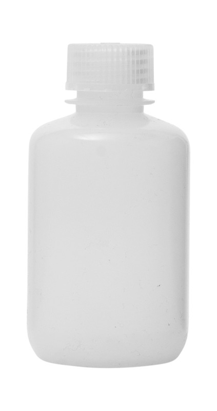 Enghals-Flaschen, PP, 125 ml, VE=12, 12 Stück