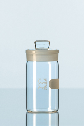 DURAN® Wägeglas, mit Deckel, hohe Form, 38 x 70 mm, 45 ml