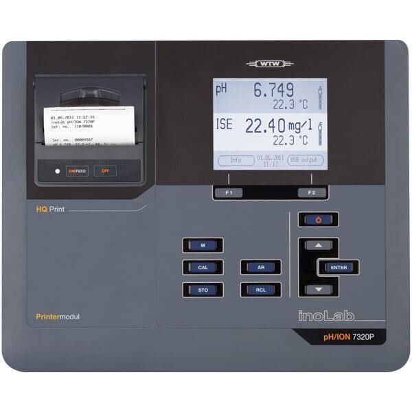 inoLab® pH/ION 7320P pH/ISE Labormessgerät (DIN),m.Drucker