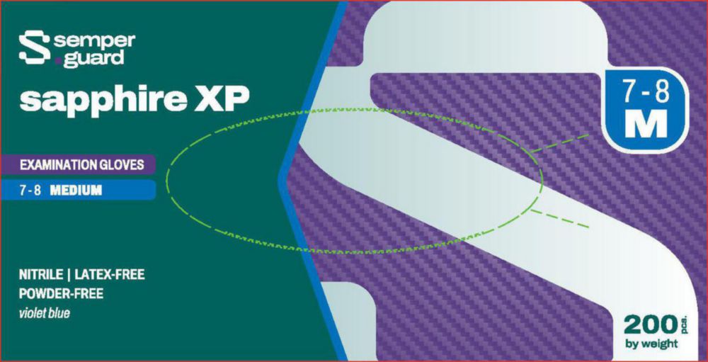 Disposable Gloves, Semperguard® sapphire XP