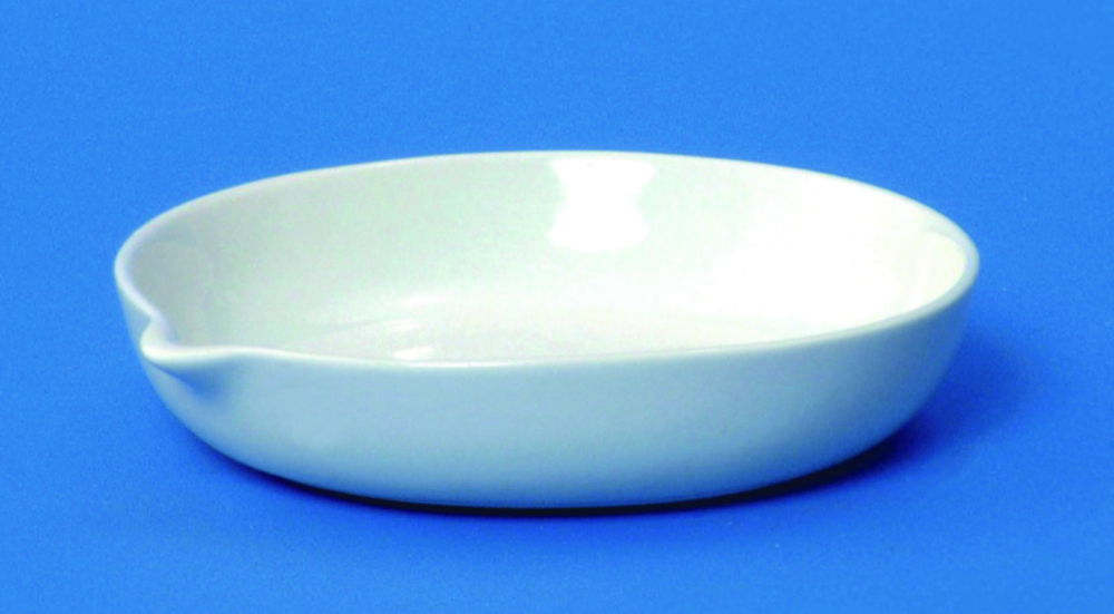 LLG-Evaporating dishes, porcelain, low form