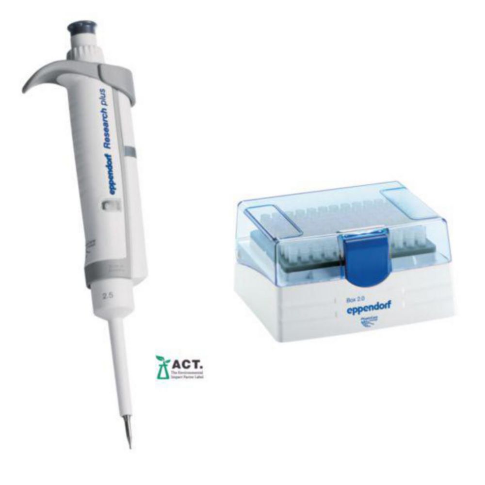 Einkanal-Mikroliterpipetten Eppendorf Research® plus (General Lab Product), variabel Einkanal-Mikroliterpipetten Eppendorf Research® plus (General Lab Product), variabel