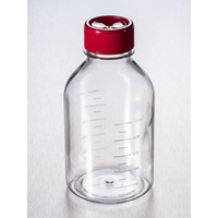 BOTTLE,500ML,.45MM,PS,W/CAP,S,IND,1/1, 12 Stück