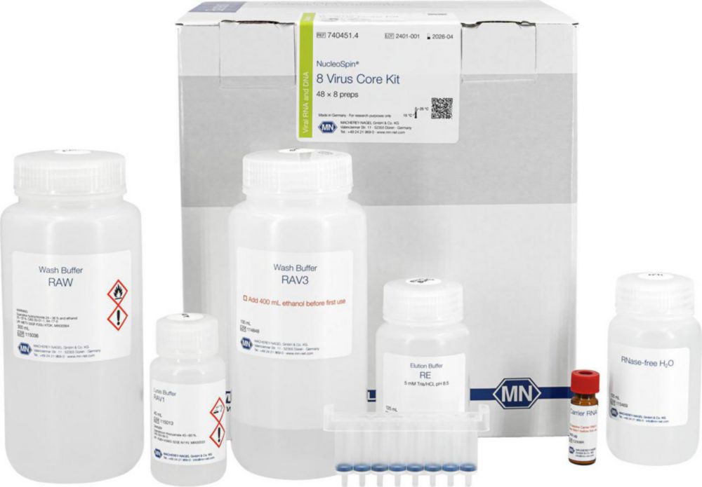 Isolation of viral RNA and DNA