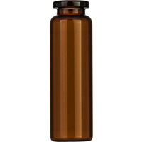20mL Headspace Rollrandflasche N 20, 100 Stück