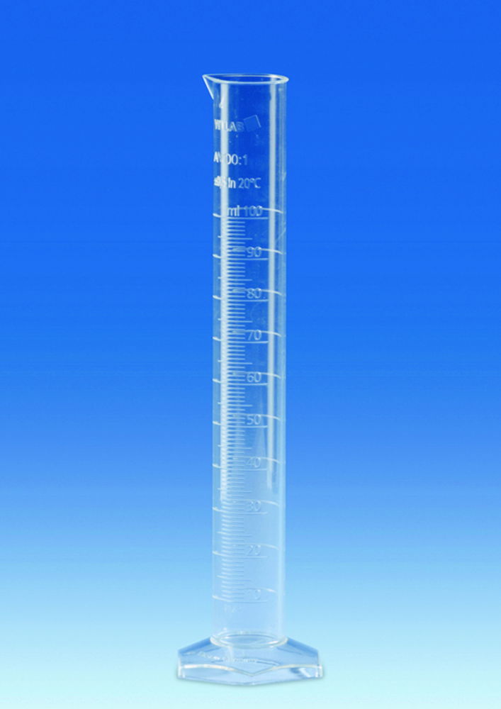 Meßzylinder 10 ml, h.F., PMP Kl.A, 1 Stück Meßzylinder 10 ml, h.F., PMP Kl.A, 1 Stück