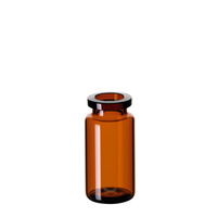 Rollrandflasche ND20, Headspace-Vial, 100 Stück
