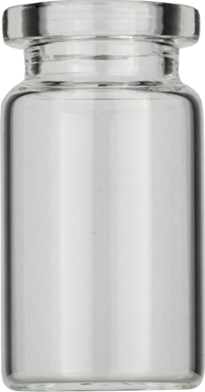5mL Headspace Rollrandflasche N 20, 100 Stück